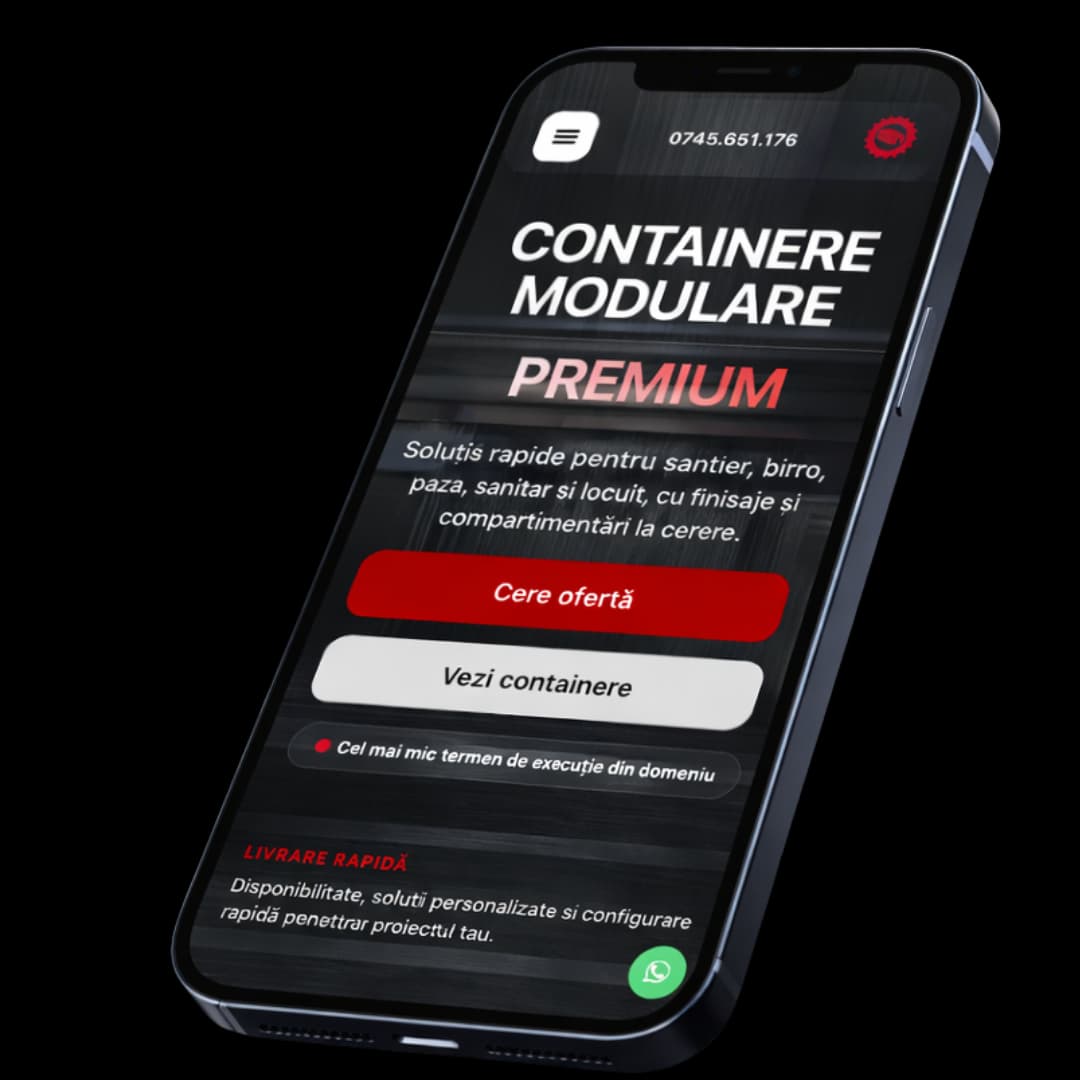 Aplicație mobilă personalizată Creativenoir