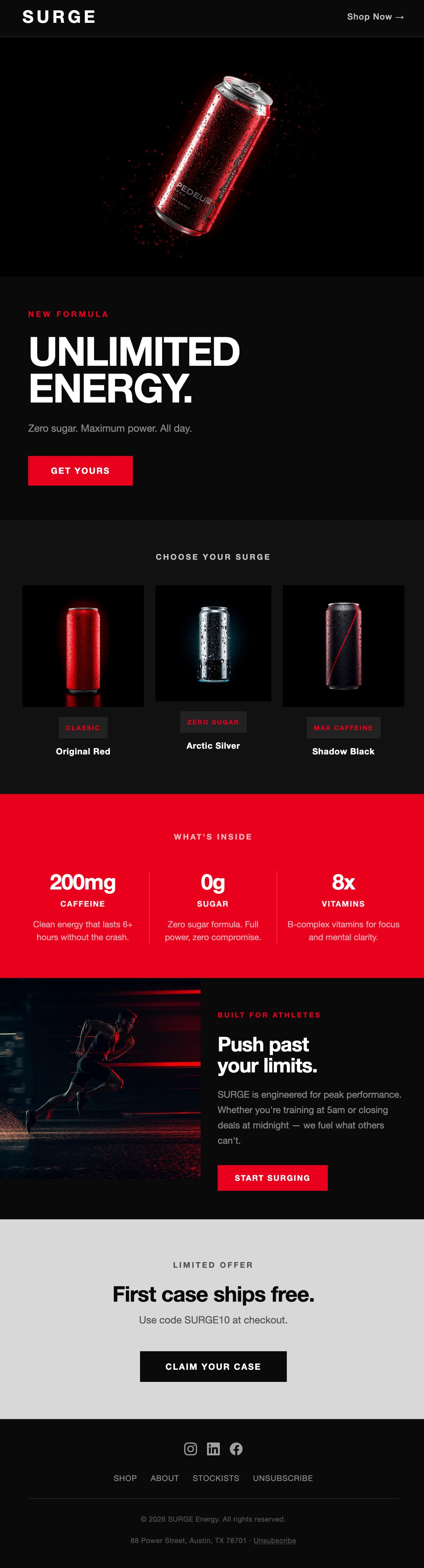 Website mockup