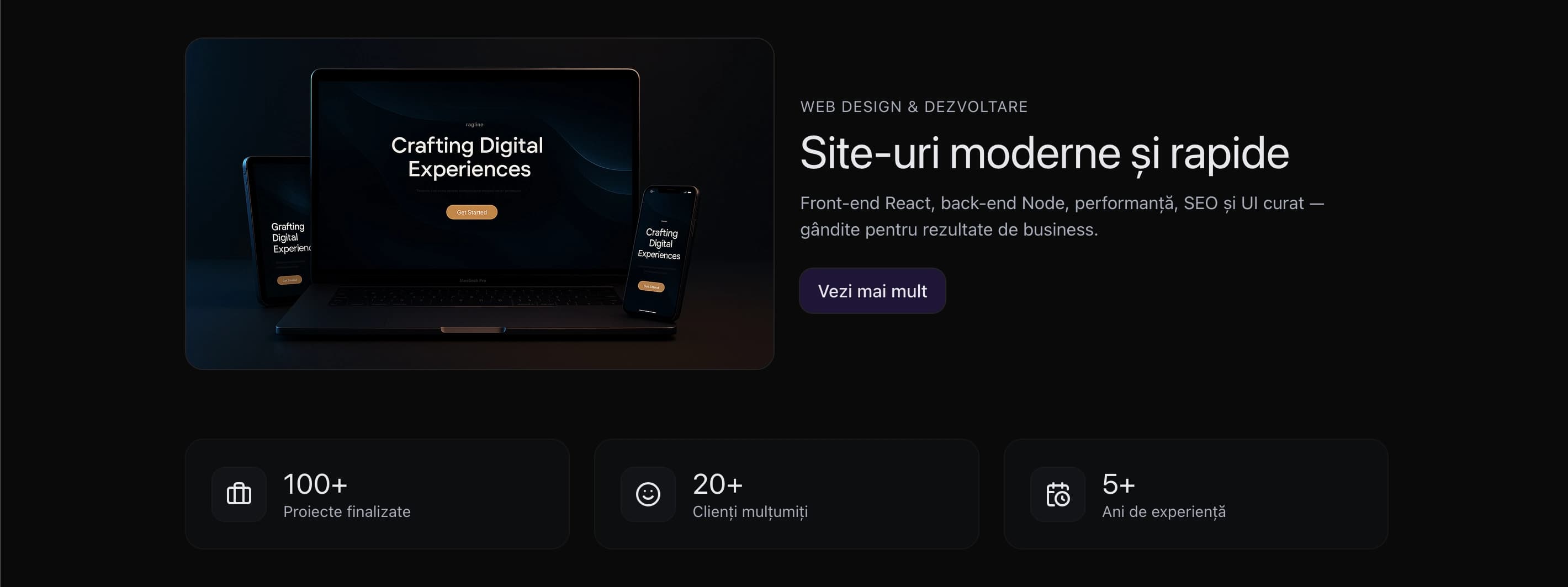 Website mockup